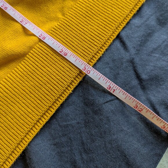 S. Oliver Men Yellow Gold XX-Large Cotton Crewneck Sweater - Picture 9 of 9